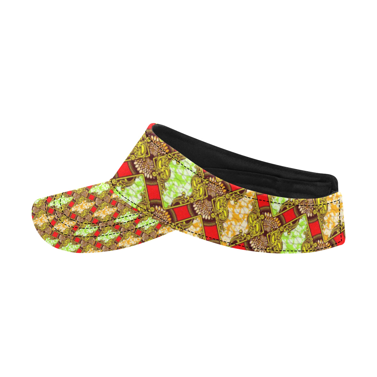 African Classic Print Pattern Unisex Sun Visor