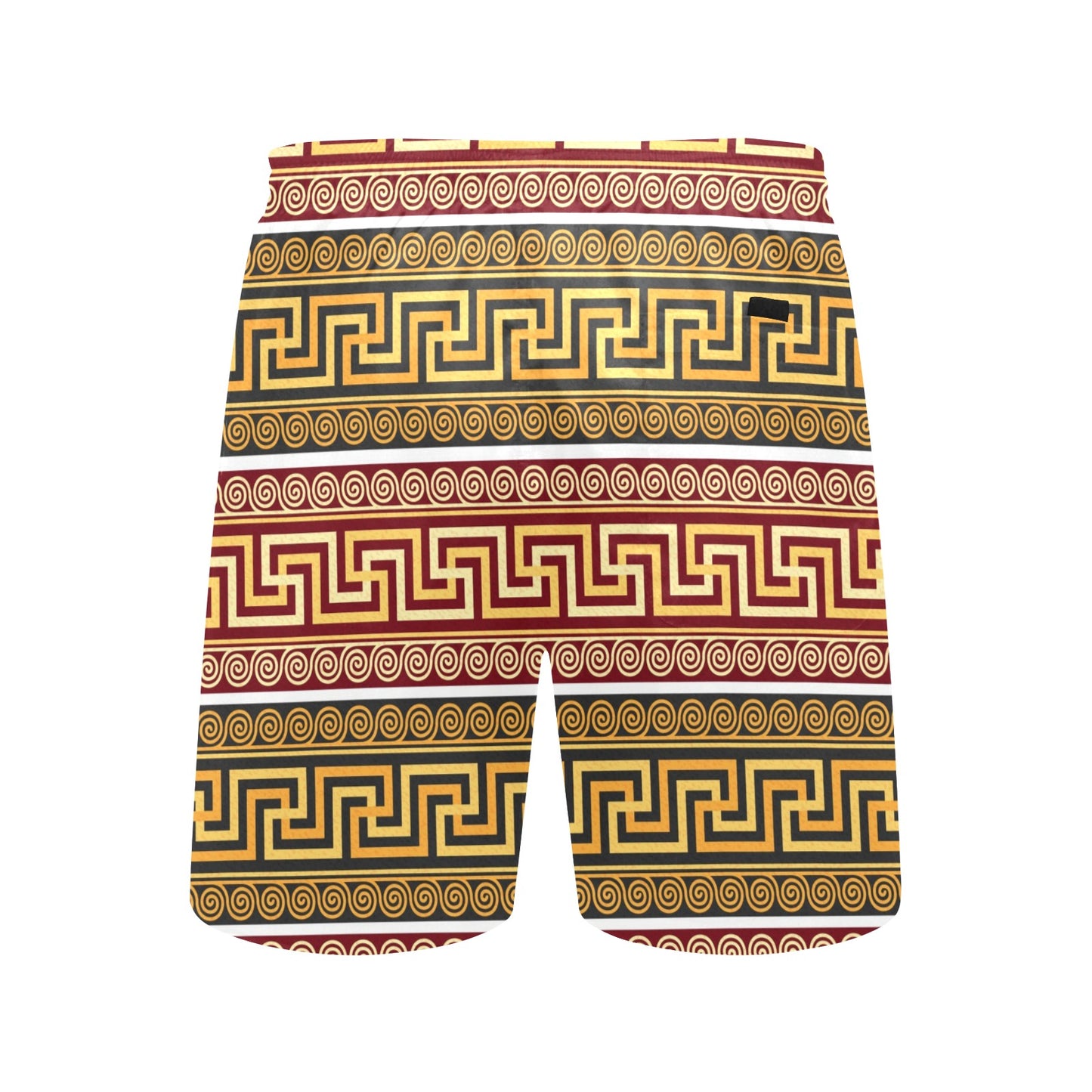 Ancient Greek Pattern Print Design LKS302 Men's Swim Trunks Beach Shorts