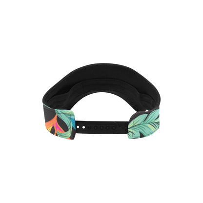 Tropical Palm Leaves Hawaiian Flower Unisex Sun Visor