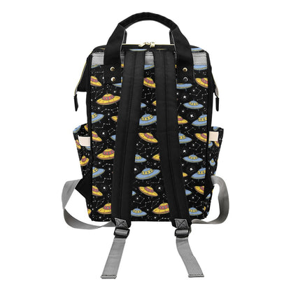 UFO Print Design LKS307 Diaper Bag Backpack