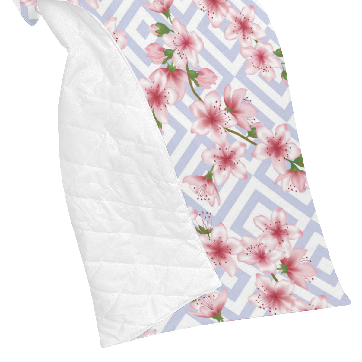 Cherry Blossom Pattern Print Design CB07 Premium Quilt