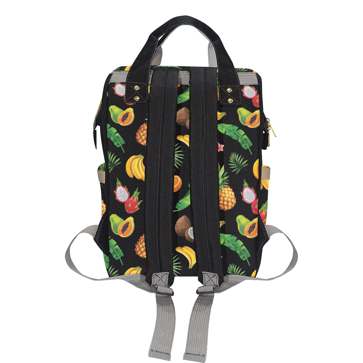 Tropical Fruits Pattern Print Design TF03 Diaper Bag Backpack
