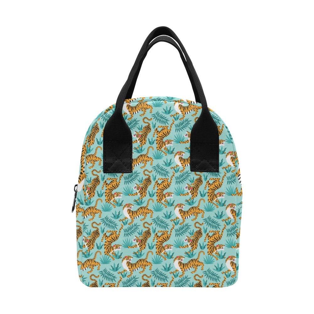 Tiger Print Design LKS304 Insulated Lunch Bag