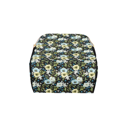 Anemone Pattern Print Design AM03 Diaper Bag Backpack