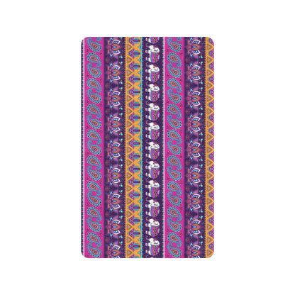 Boho Indian Style Pattern Rubber Doormat