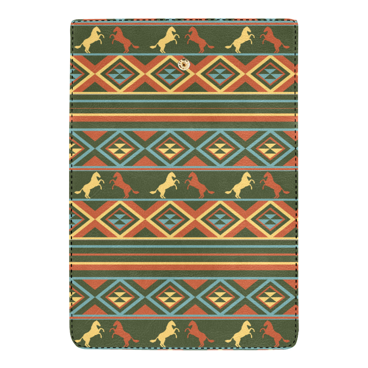 Horse Western Pattern Women's Trifold Wallet