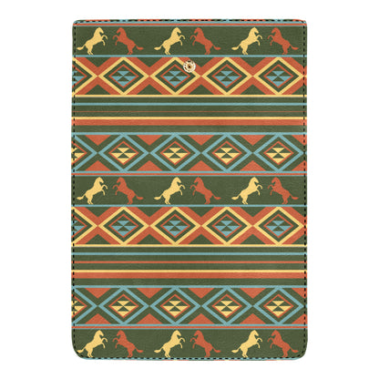 Horse Western Pattern Women's Trifold Wallet