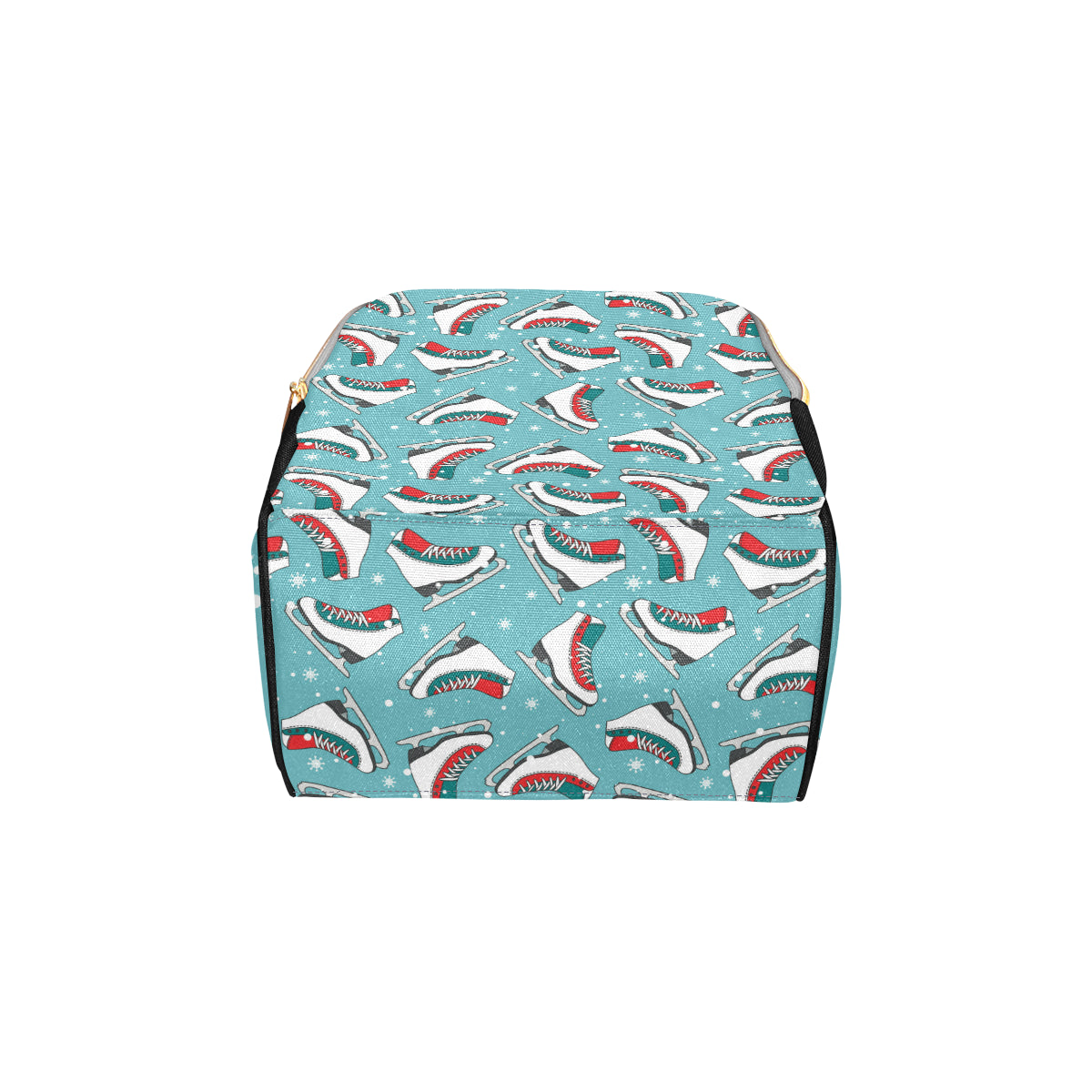 Ice Skate Pattern Print Design 03 Diaper Bag Backpack
