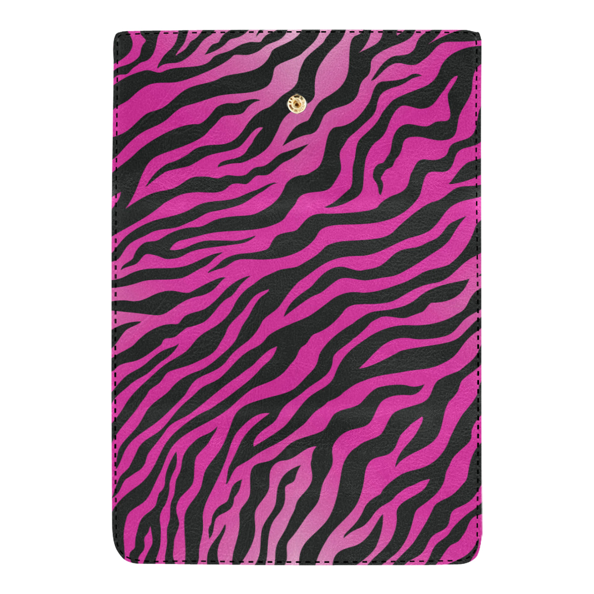 Pink Zebra Women's Trifold Wallet
