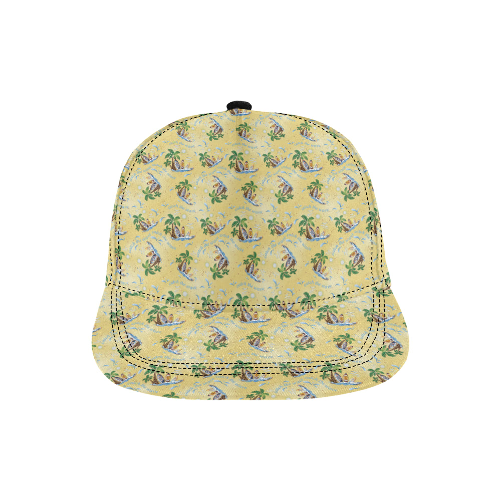 Surf Catch the Wave Design Snapback Cap