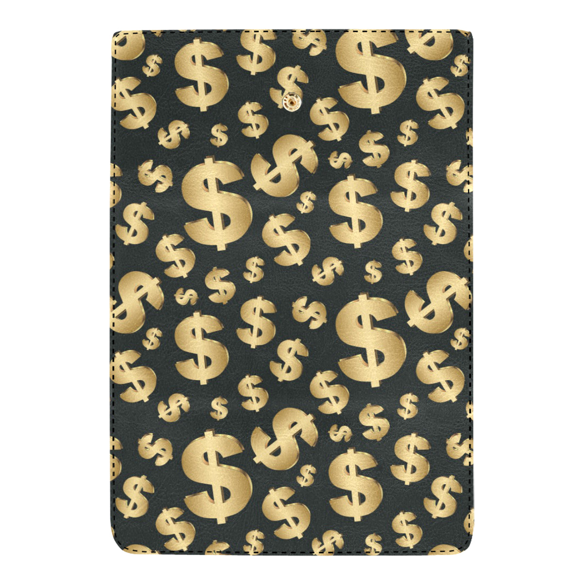 Dollar Pattern Print Design DO04 Women's Trifold Wallet