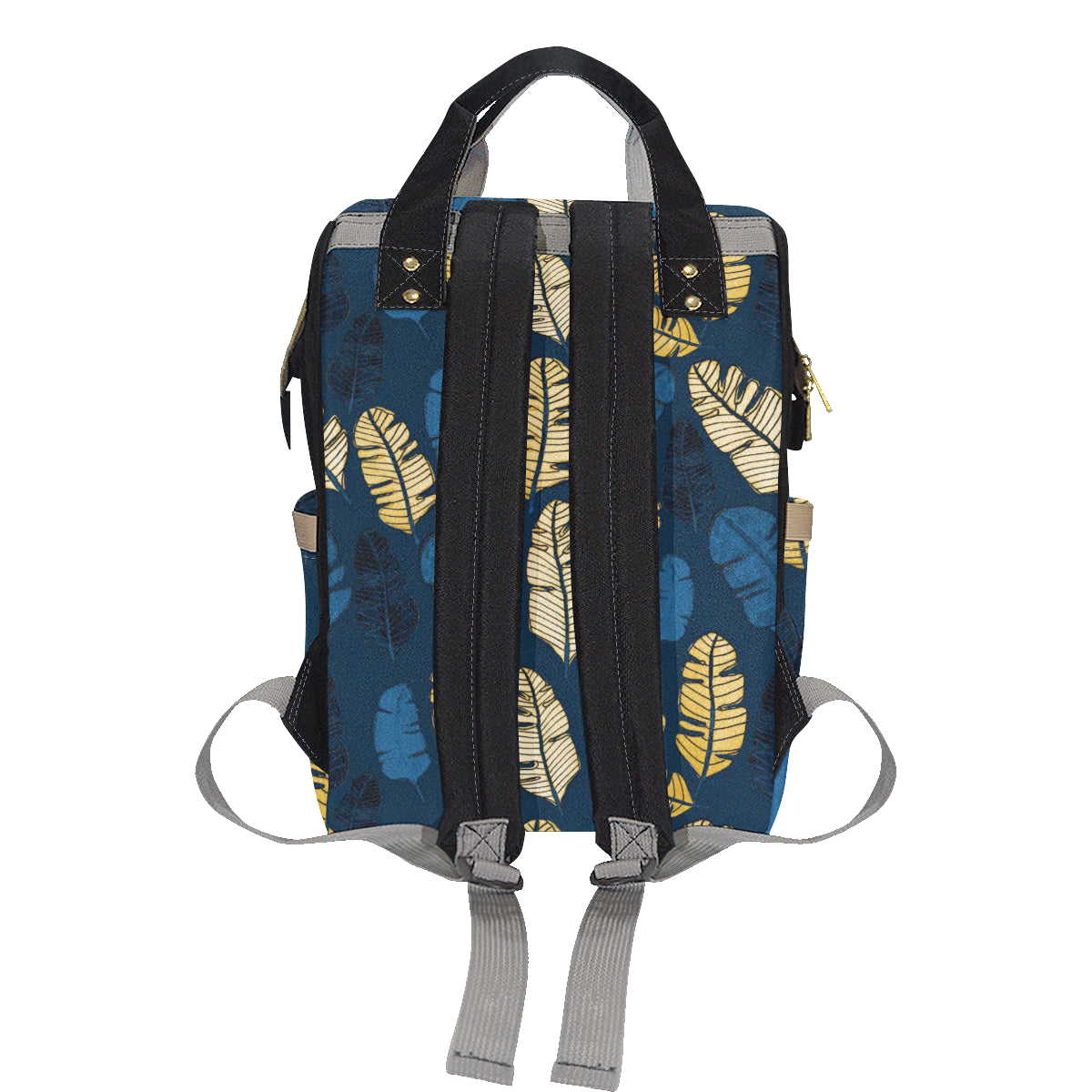 Banana Leaf Pattern Print Design BL09 Diaper Bag Backpack