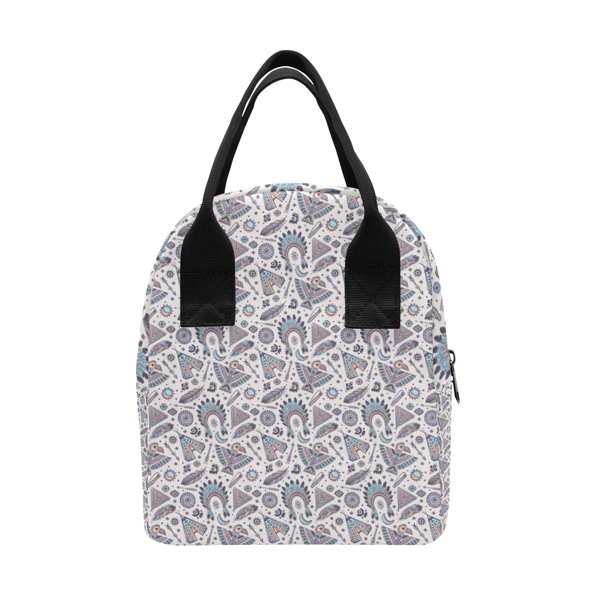 Eagles Native American Indian Symbol Insulated Lunch Bag