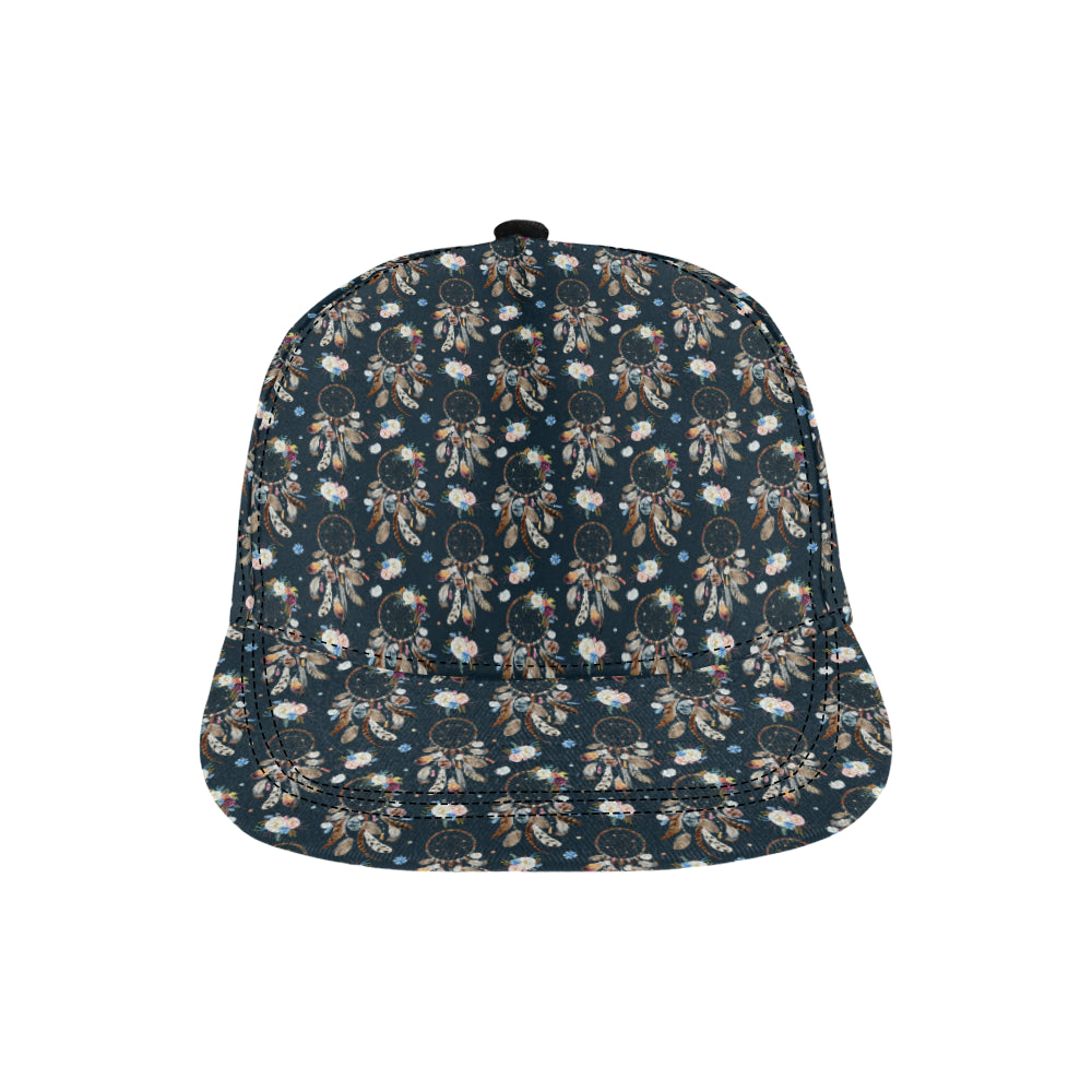 Dream Catcher Boho Floral Style Snapback Cap