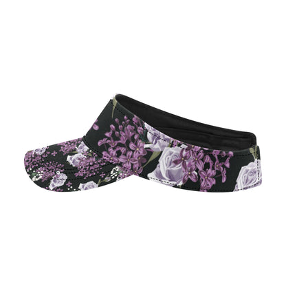 Lilac Pattern Print Design LI04 Unisex Sun Visor