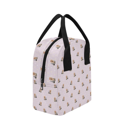 Yorkshire Terriers Print Design LKS302 Insulated Lunch Bag