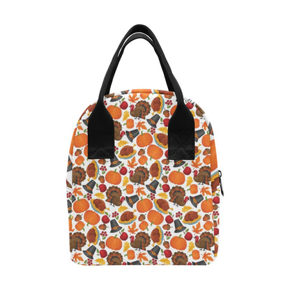 Thanksgiving Print Design LKS304 Insulated Lunch Bag