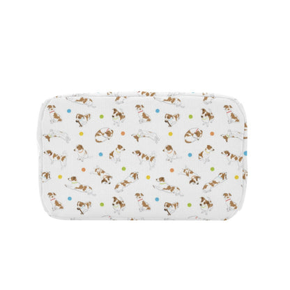 Russell Terriers With Balls Print Design LKS307 Insulated Lunch Bag