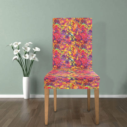 Splatter Print Design LKS303 Dining Chair Slipcover