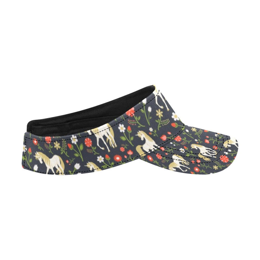 Unicorn Print Design LKS301 Unisex Sun Visor
