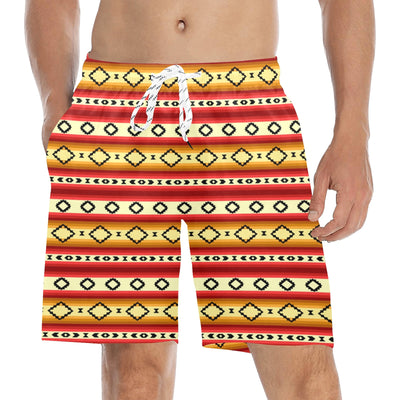 Serape Themed Men's Swim Trunks Beach Shorts