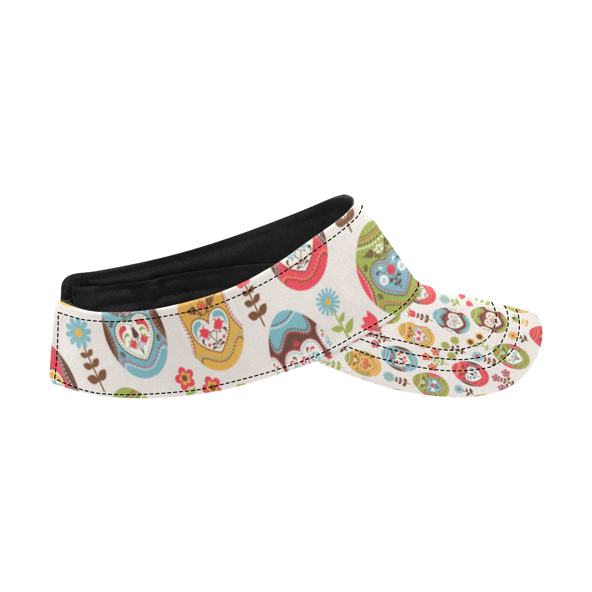 Easter Eggs Pattern Print Design RB011 Unisex Sun Visor