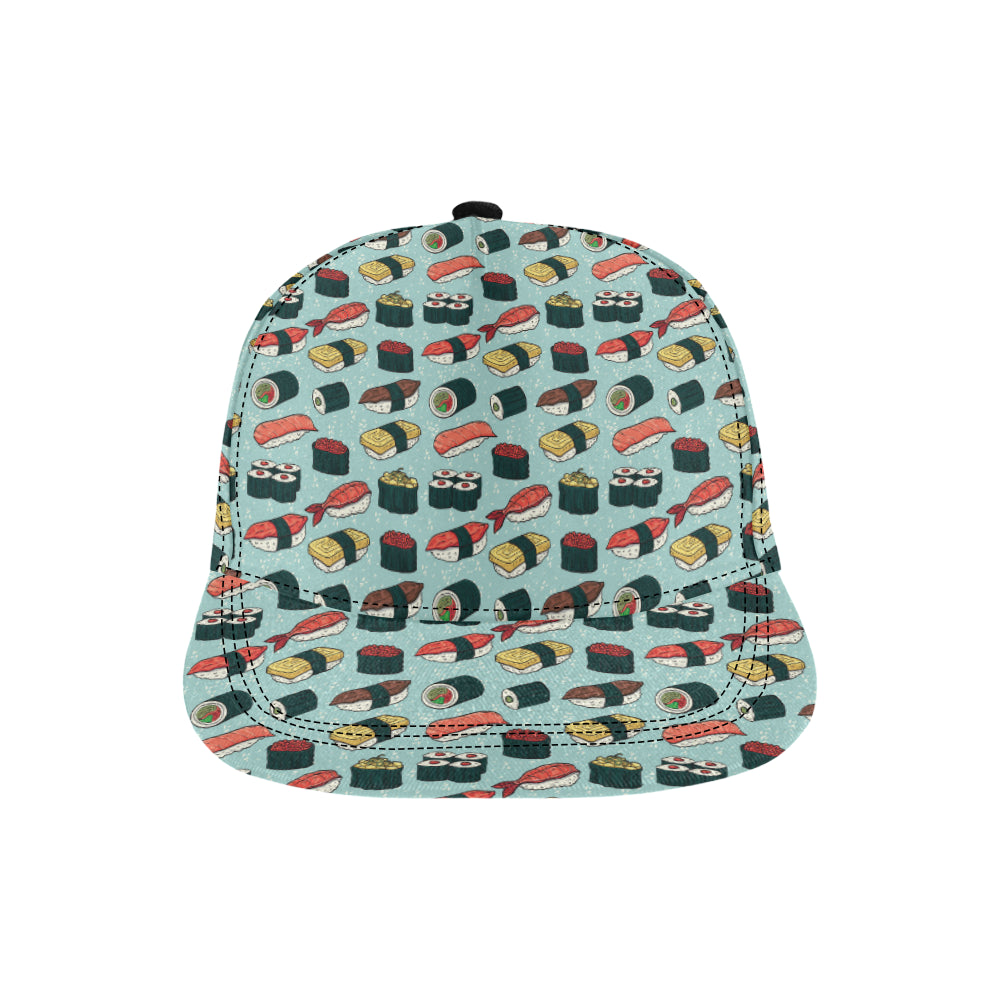 Sushi Pattern Design Snapback Cap