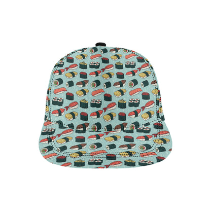 Sushi Pattern Design Snapback Cap