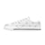 Hockey Print Design LKS304 Women's White Low Top Shoes