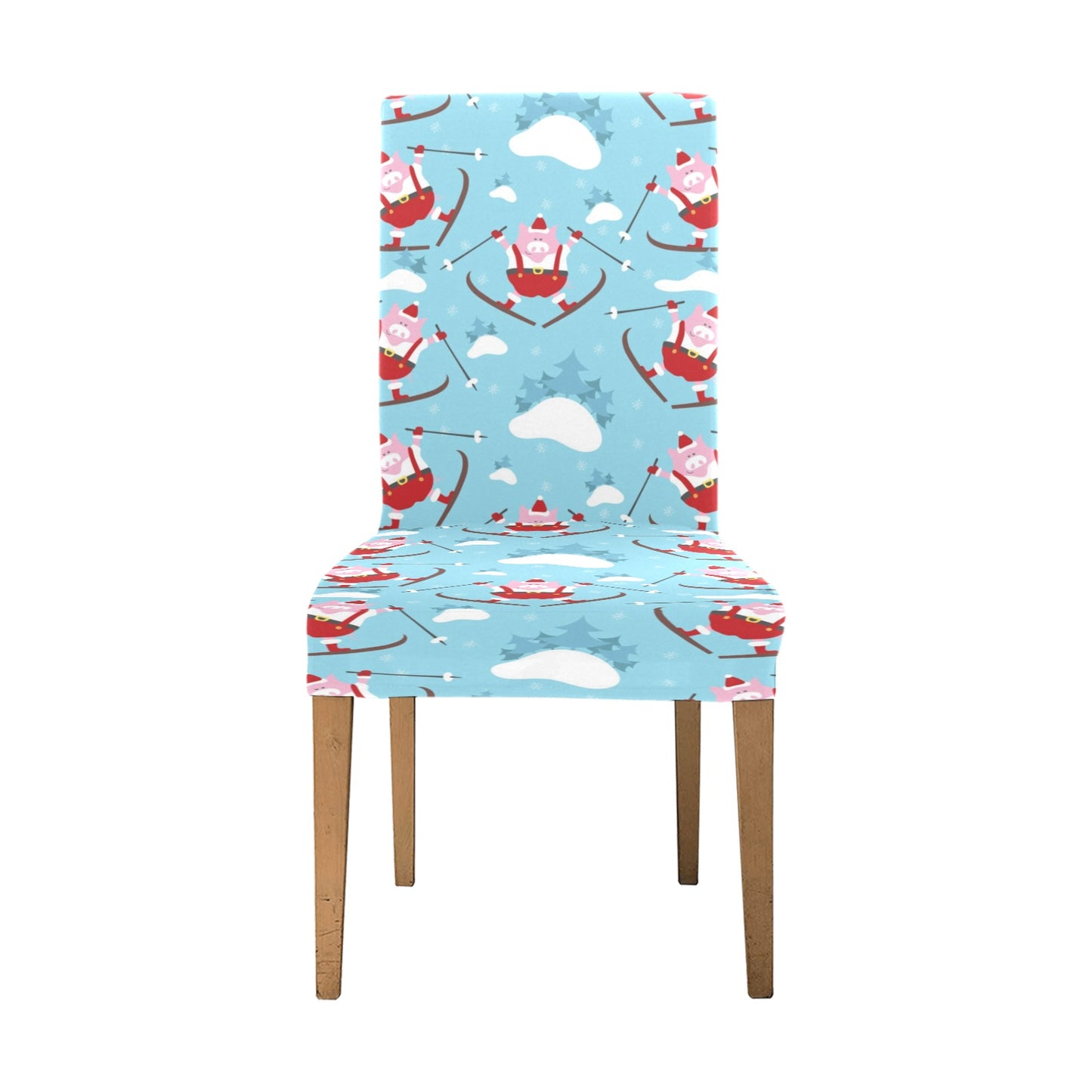 Ski Print Design LKS309 Dining Chair Slipcover