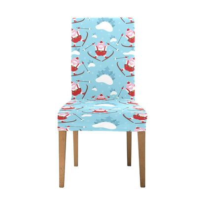 Ski Print Design LKS309 Dining Chair Slipcover