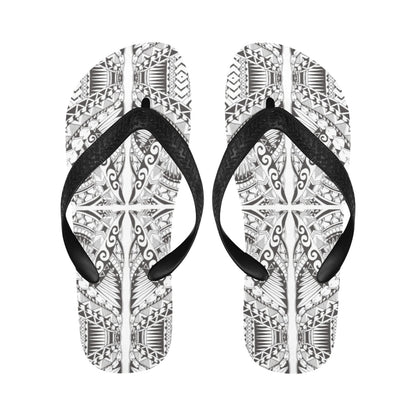 Samoan Style Print Design LKS301 Flip Flops