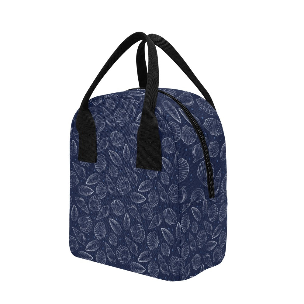Seashell Print Design LKS3011 Insulated Lunch Bag