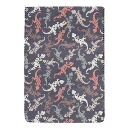 Gecko Pattern Print Design 02 Women's Trifold Wallet