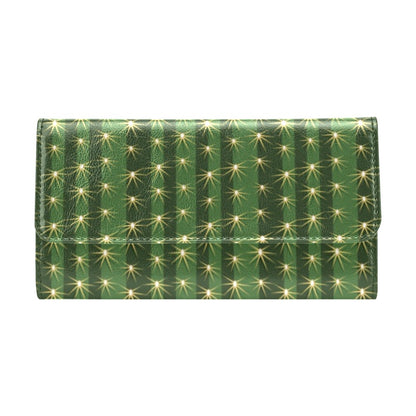 Cactus Skin Print Pattern Women's Trifold Wallet