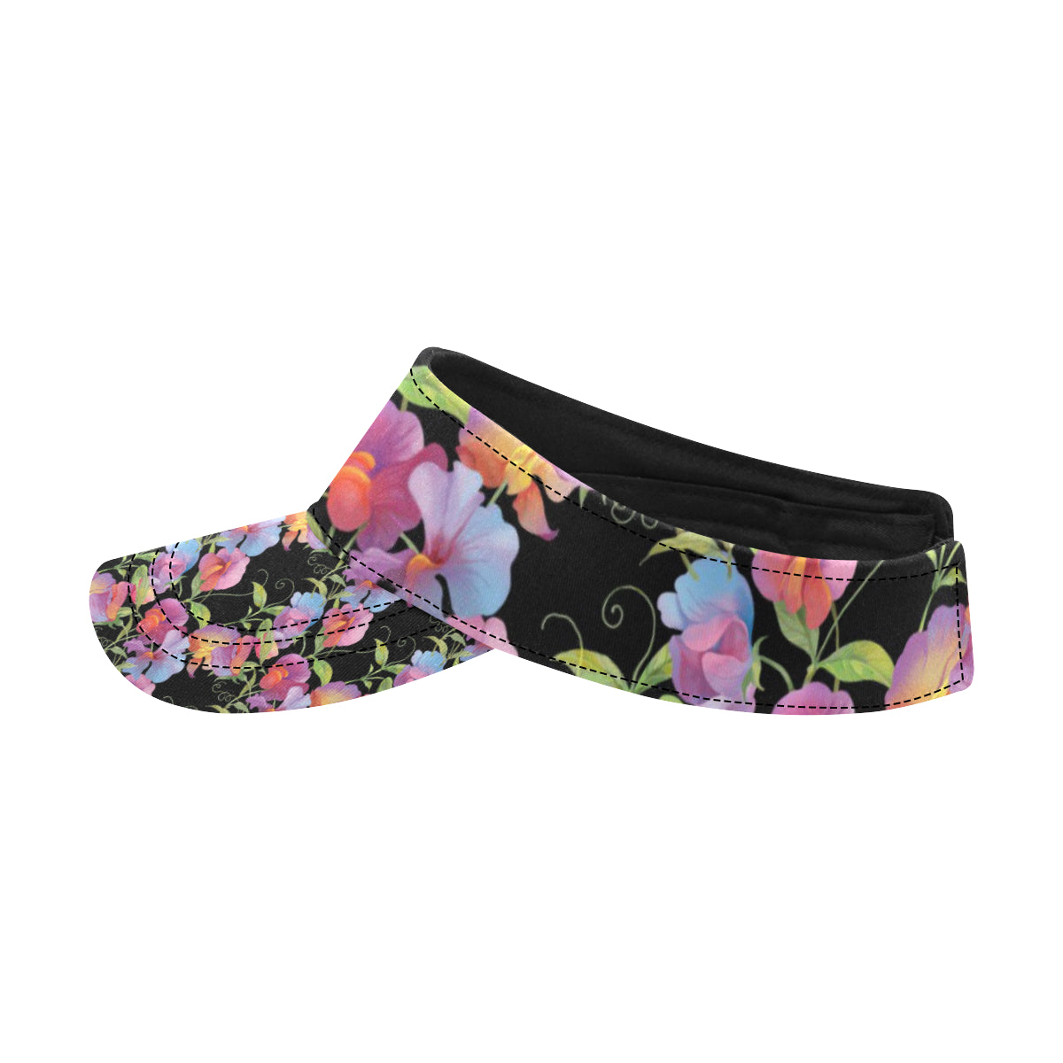 Peony Pattern Print Design PE012 Unisex Sun Visor