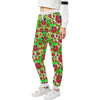 Ladybug with Leaf Print Pattern Unisex Sweatpants