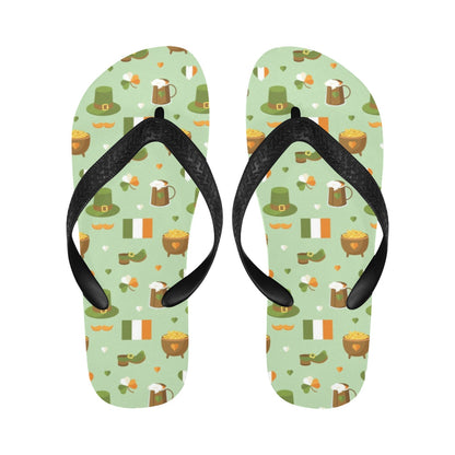 St Patricks Day Print Design LKS302 Flip Flops