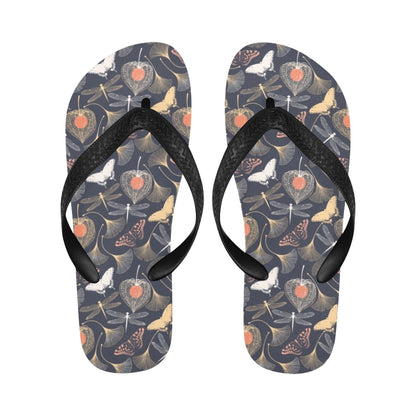 Dragonfly Print Design LKS404 Flip Flops