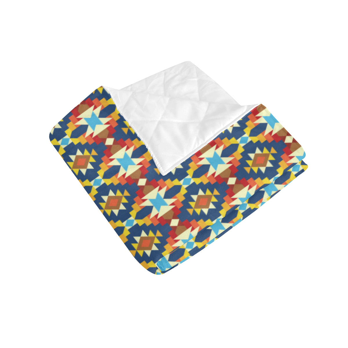 Aztec Pattern Print Design 01 Premium Quilt