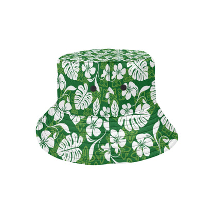 Hawaiian Themed Pattern Print Design H016 Unisex Bucket Hat