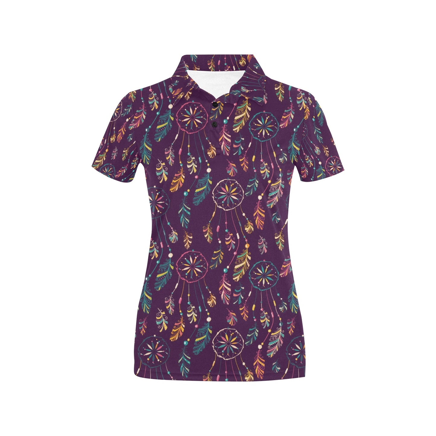 Dream Catcher Boho Design Women's Polo Shirt