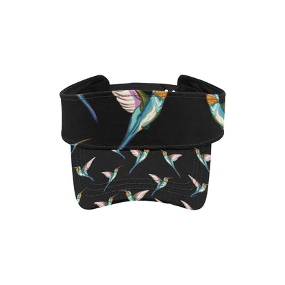 Hummingbird Pattern Print Design 06 Unisex Sun Visor
