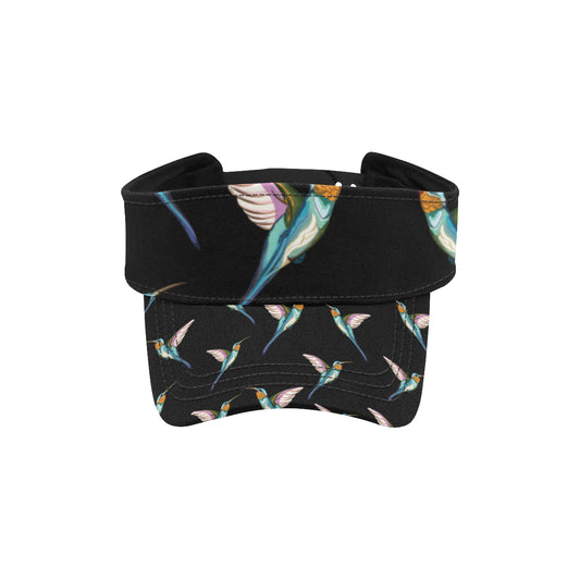 Hummingbird Pattern Print Design 06 Unisex Sun Visor