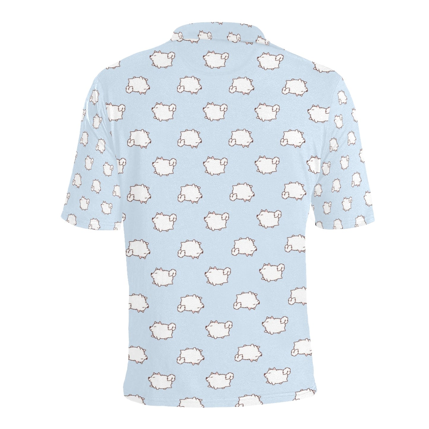 Samoyeds Print Design LKS301 Men Polo Shirt