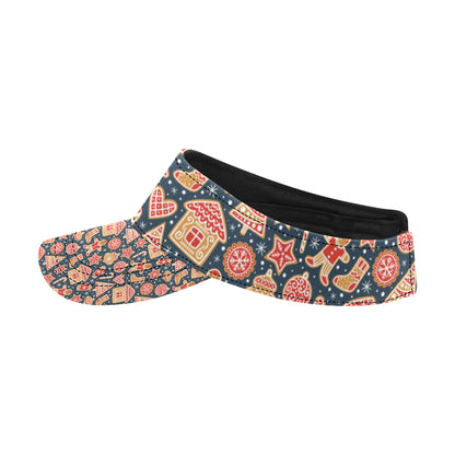 Gingerbread Pattern Print Design 03 Unisex Sun Visor