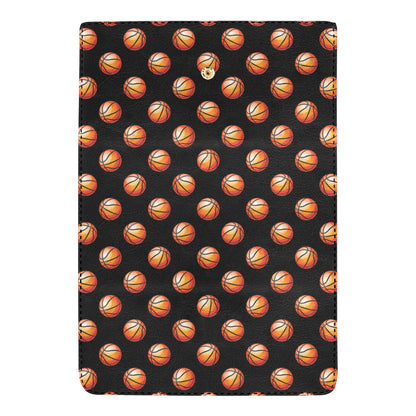 Basketball Pattern Print Design 01 Women's Trifold Wallet
