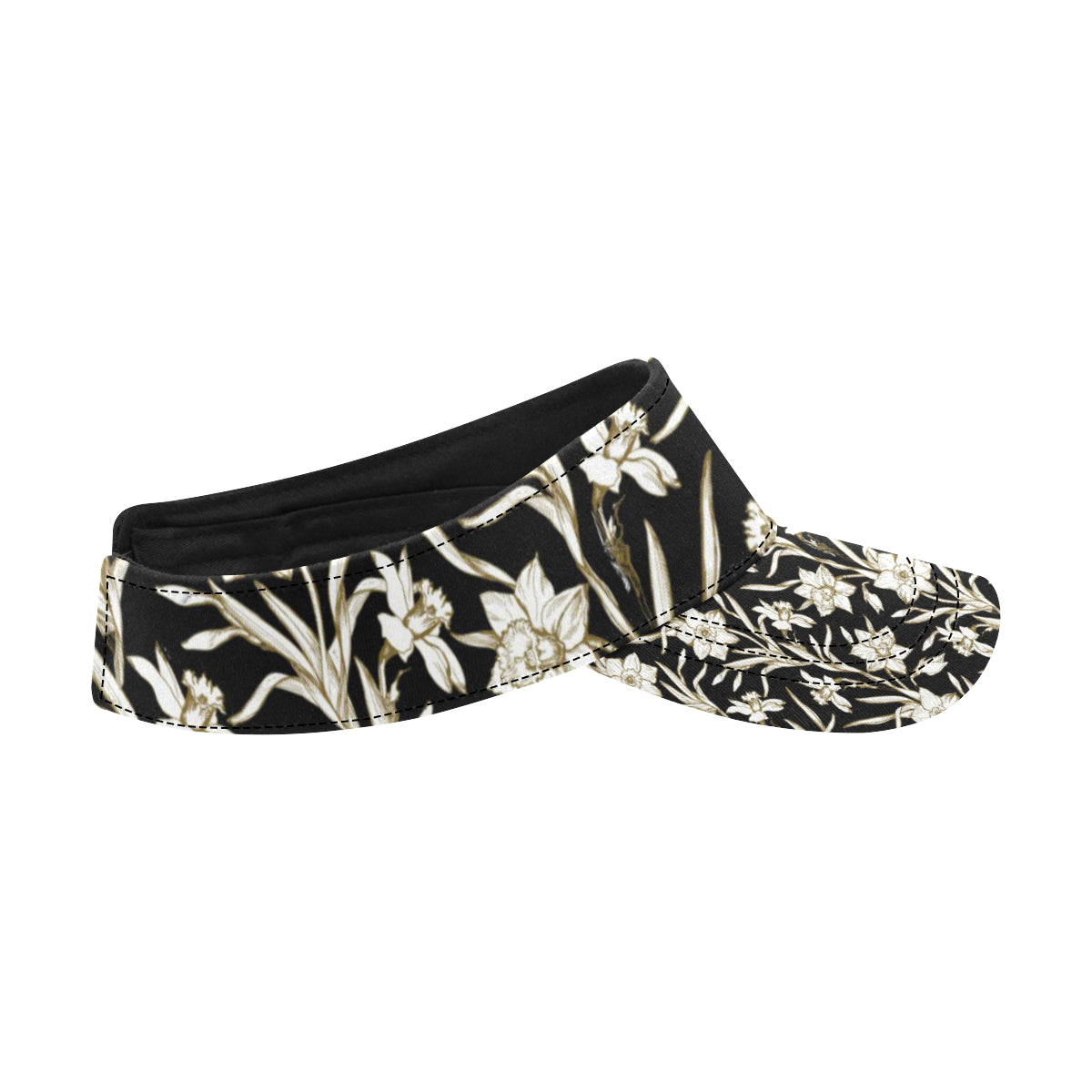 Daffodils Pattern Print Design DF06 Unisex Sun Visor