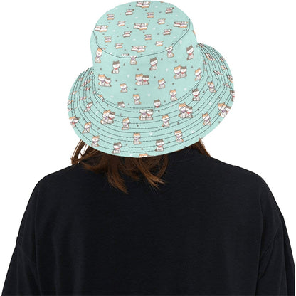 Shiba Inu Print Design LKS302 Unisex Bucket Hat