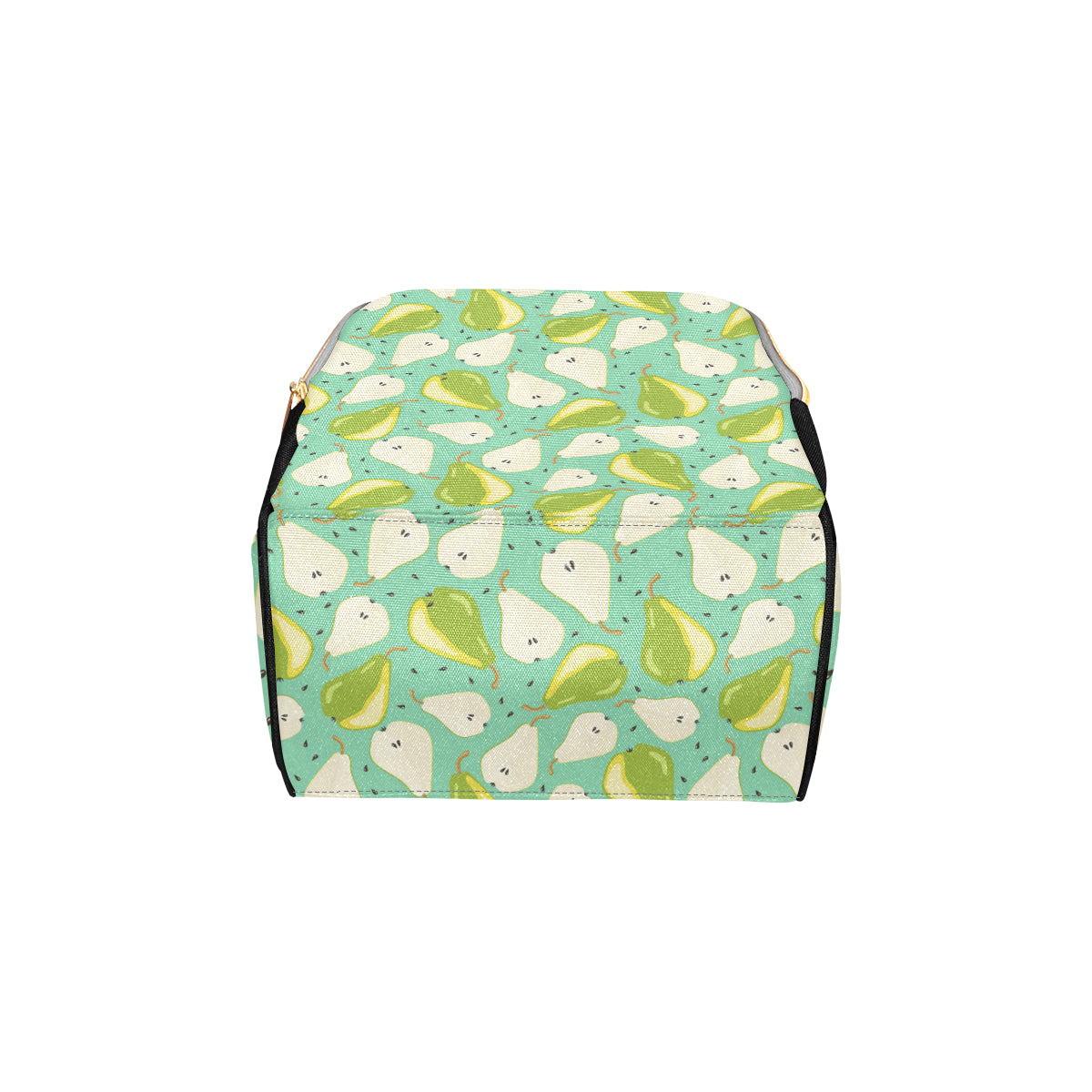 Pear Pattern Print Design PE04 Diaper Bag Backpack